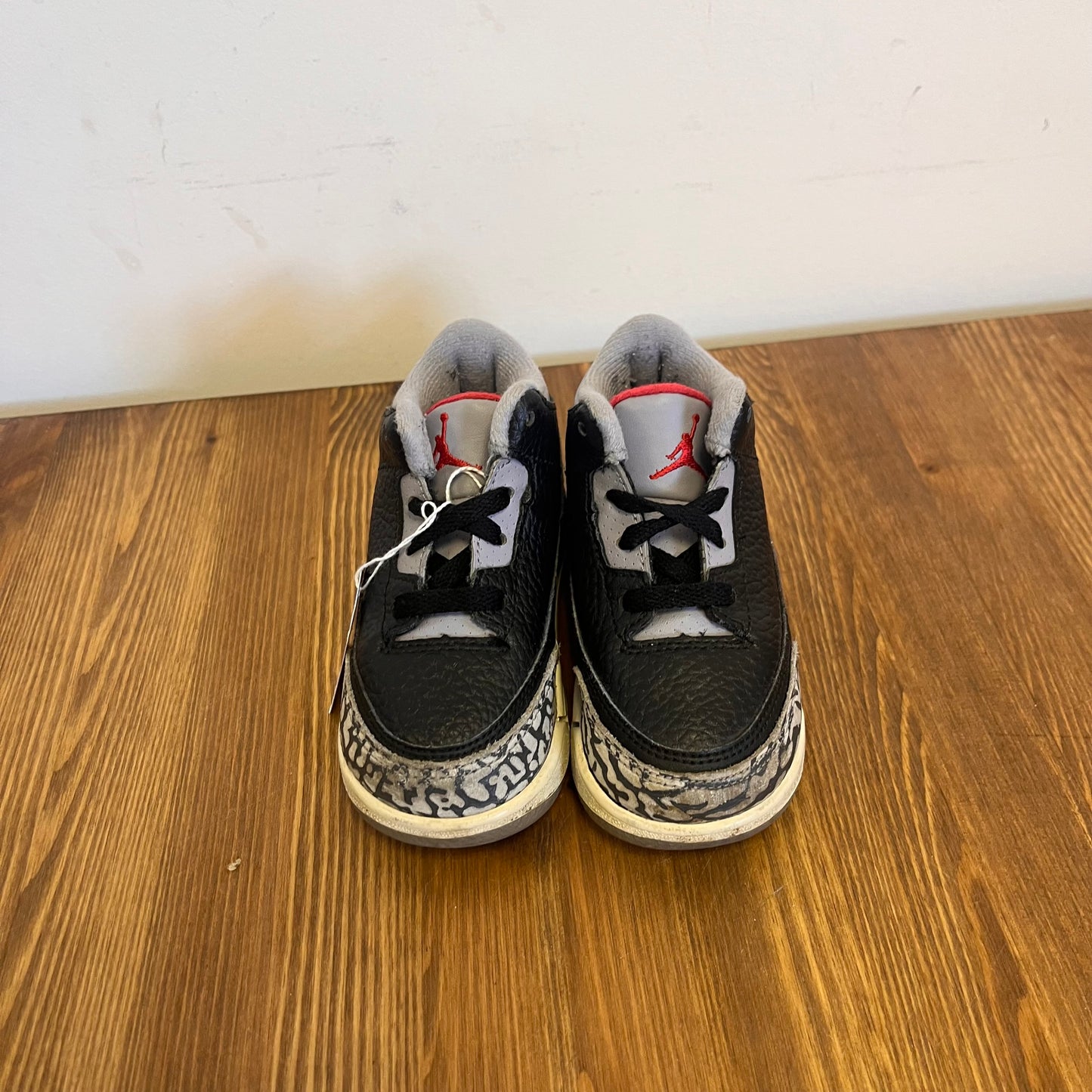 AIR JORDAN 3 BLACK CEMENT (TD) UK5.5 (USED)