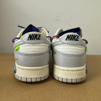 OFF-WHITE X NIKE DUNK LOW LOT 48 UK7.5 (USED)