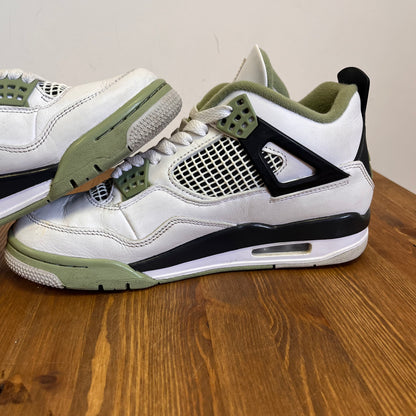 AIR JORDAN 4 SEAFOAM (W) UK6 (USED)