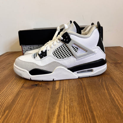 AIR JORDAN 4 MILITARY BLACK (GS) UK4 (NEW)