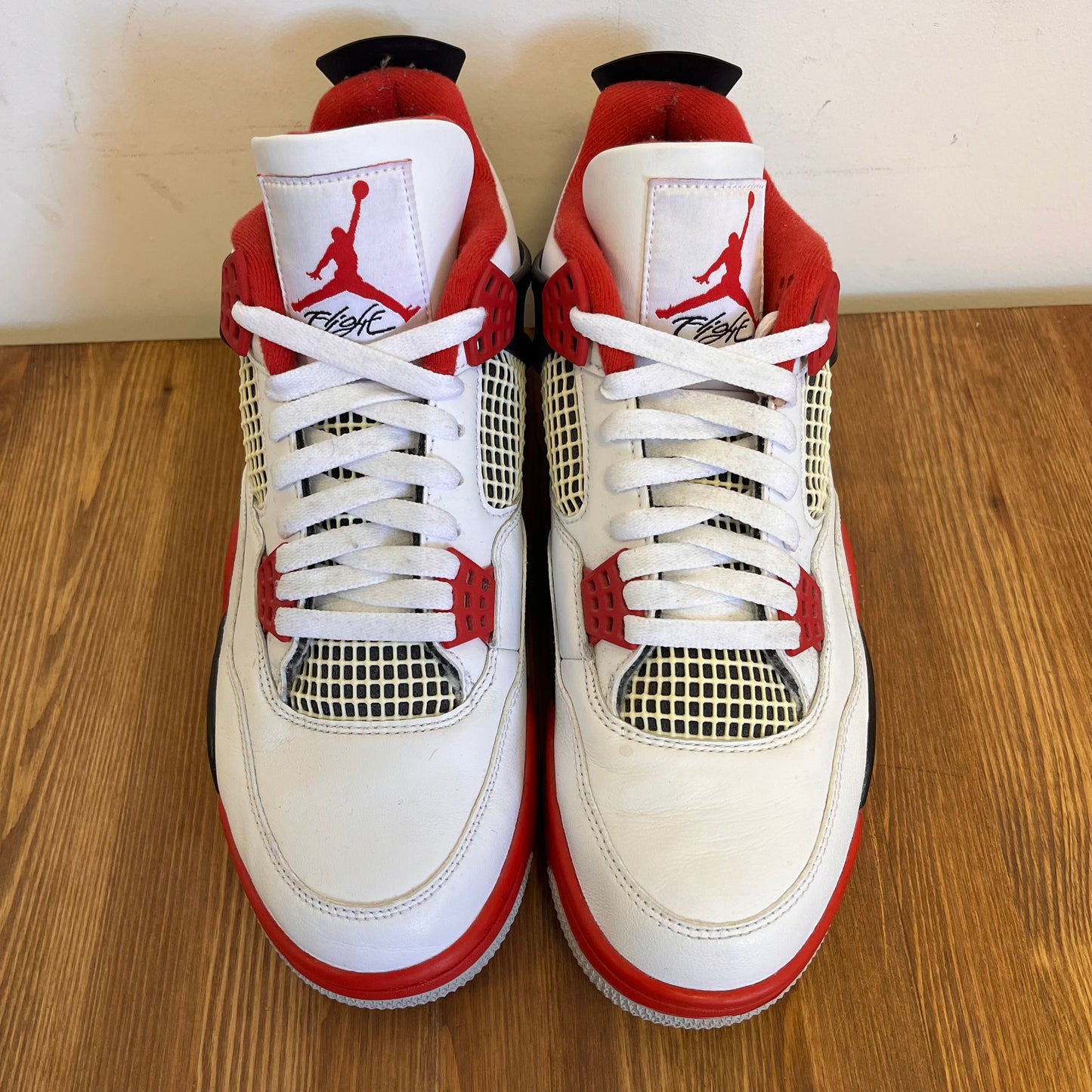 AIR JORDAN 4 FIRE RED 2020 UK9 (USED)