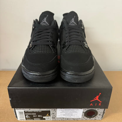 AIR JORDAN 4 BLACK CAT 2020 (GS) UK5.5 (USED)