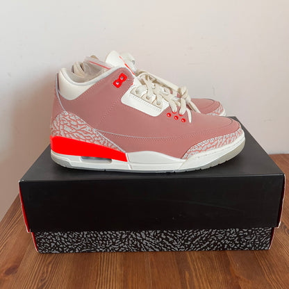 AIR JORDAN 3 RUST PINK (W) UK6.5 (NEW)