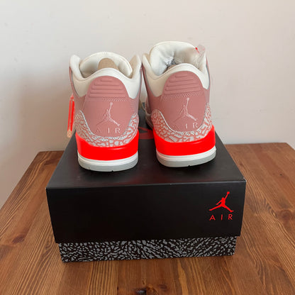 AIR JORDAN 3 RUST PINK (W) UK6.5 (NEW)