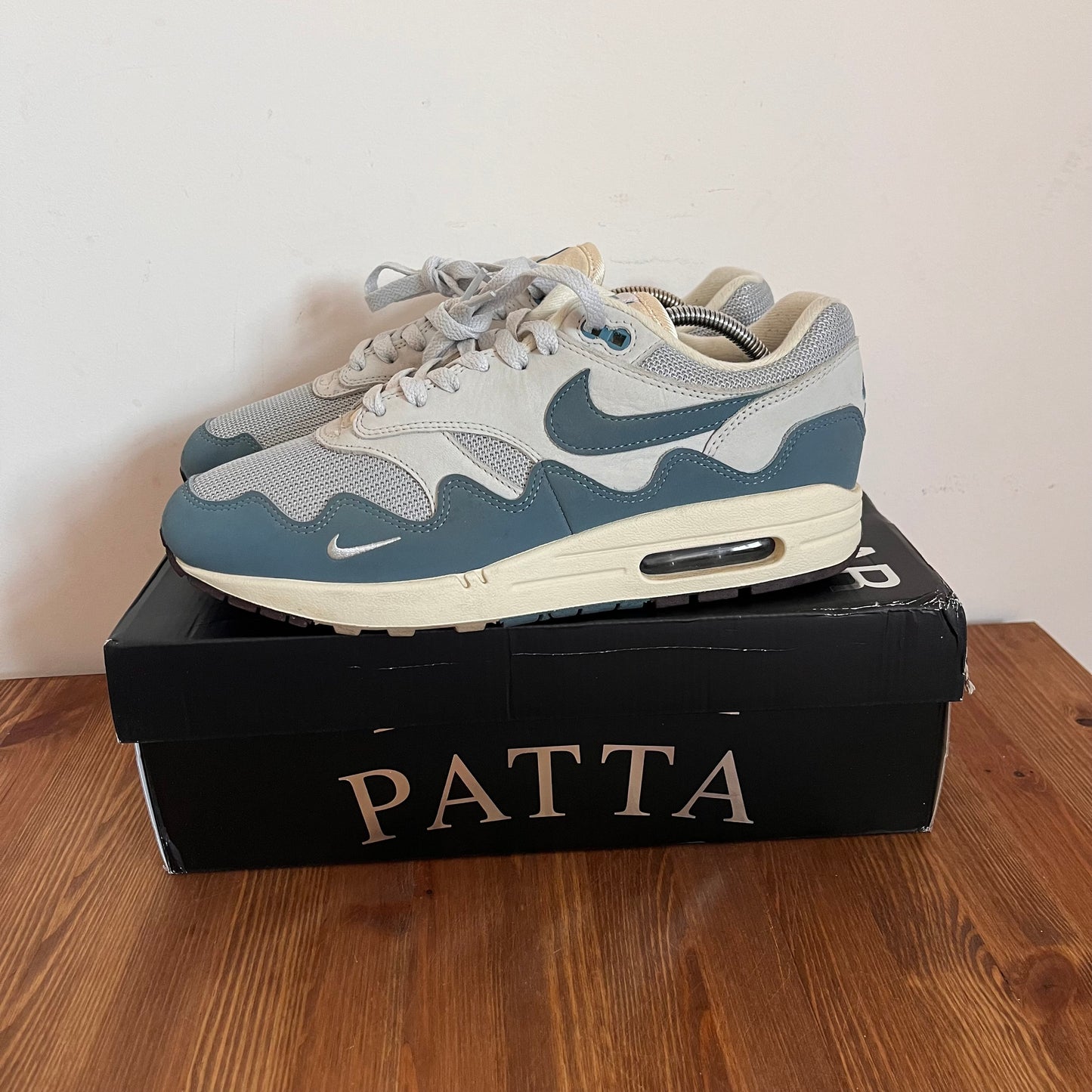 NIKE AIR MAX 1 PATTA AQUA UK8 (USED)