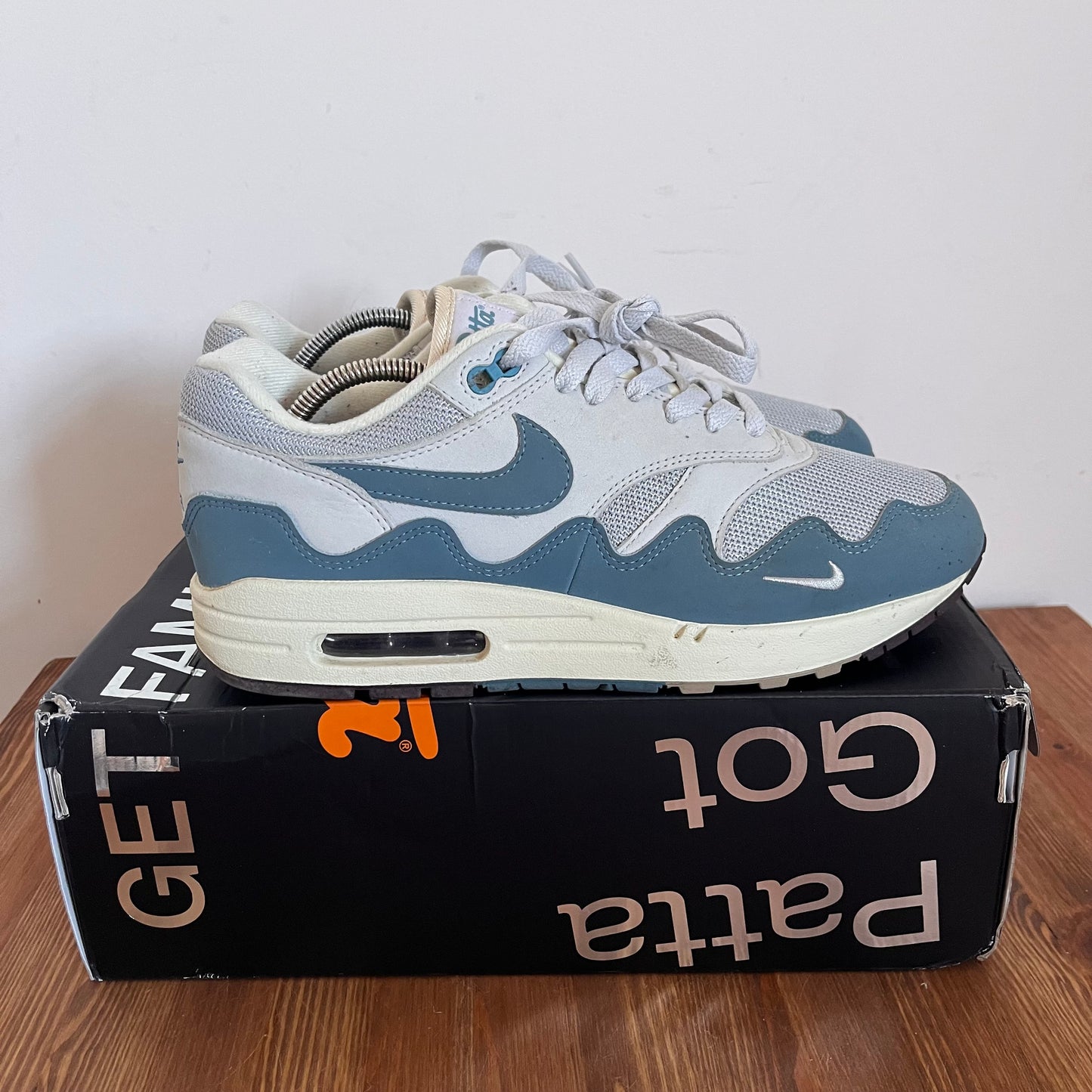 NIKE AIR MAX 1 PATTA AQUA UK8 (USED)