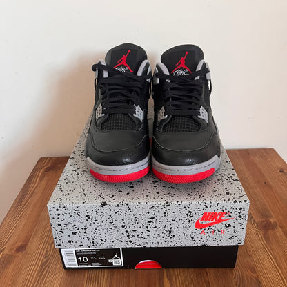 AIR JORDAN 4 BRED REIMAGINED UK9 (USED)