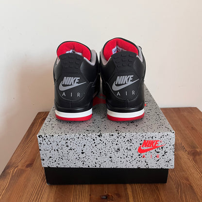 AIR JORDAN 4 BRED REIMAGINED UK9 (USED)