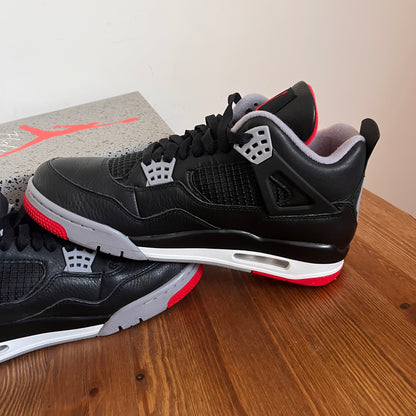 AIR JORDAN 4 BRED REIMAGINED UK9 (USED)