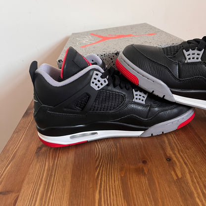 AIR JORDAN 4 BRED REIMAGINED UK9 (USED)