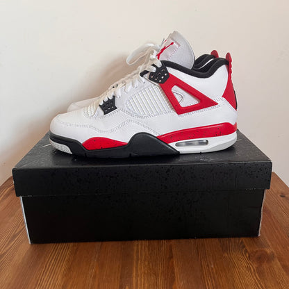 AIR JORDAN 4 RED CEMENT UK9 (USED)