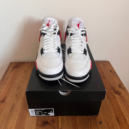 AIR JORDAN 4 RED CEMENT UK9 (USED)