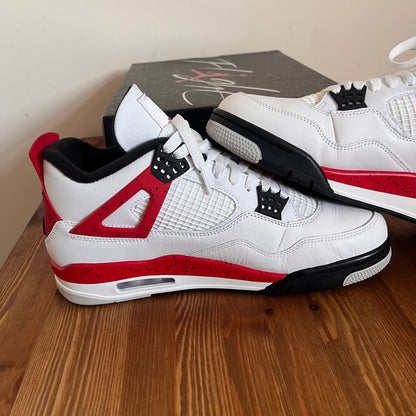 AIR JORDAN 4 RED CEMENT UK9 (USED)