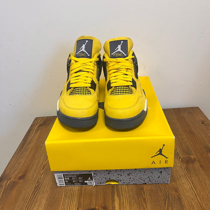 AIR JORDAN 4 LIGHTNING UK8.5 (USED)