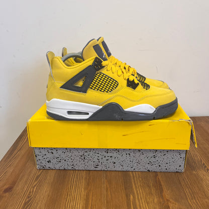 AIR JORDAN 4 LIGHTNING (GS) UK6 (USED)