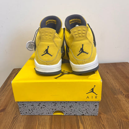 AIR JORDAN 4 LIGHTNING (GS) UK6 (USED)