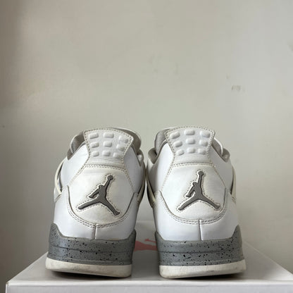 AIR JORDAN 4 WHITE OREO UK10 (USED)