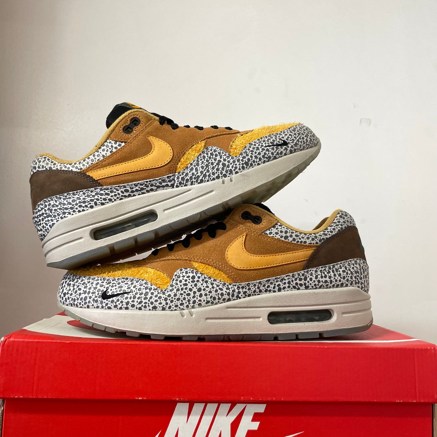 NIKE AIR MAX 1 ATMOS SAFARI 2016 UK9 (USED)