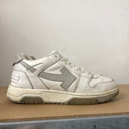 OFF-WHITE OUT OF OFFICE WHITE GREY UK9 (USED)