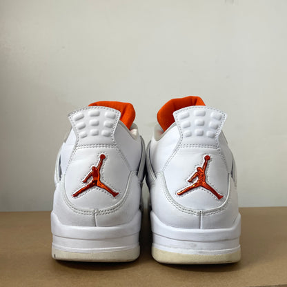 AIR JORDAN 4 ORANGE METALLIC UK9 (USED)