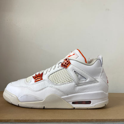 AIR JORDAN 4 ORANGE METALLIC UK9 (USED)