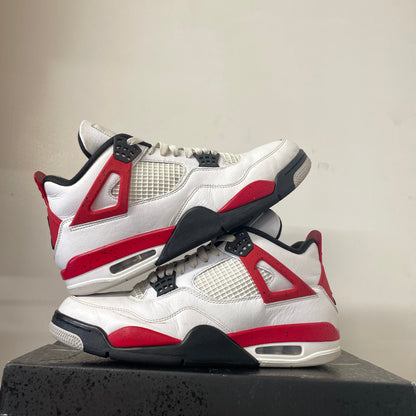 AIR JORDAN 4 RED CEMENT UK10 (USED)