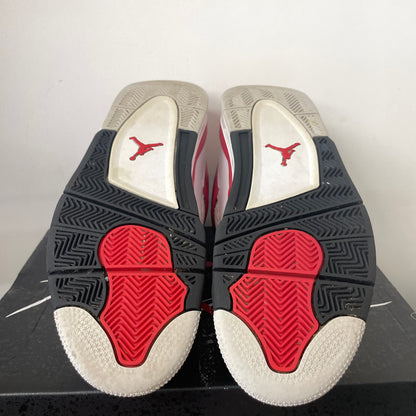 AIR JORDAN 4 RED CEMENT UK10 (USED)