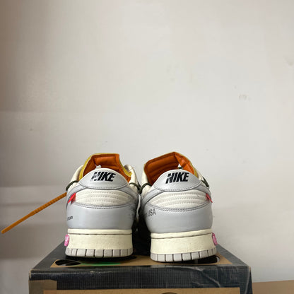 OFF-WHITE X NIKE DUNK LOW LOT 22 UK11 (USED)