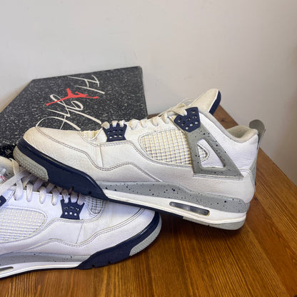 AIR JORDAN 4 MIDNIGHT NAVY UK11 (USED)