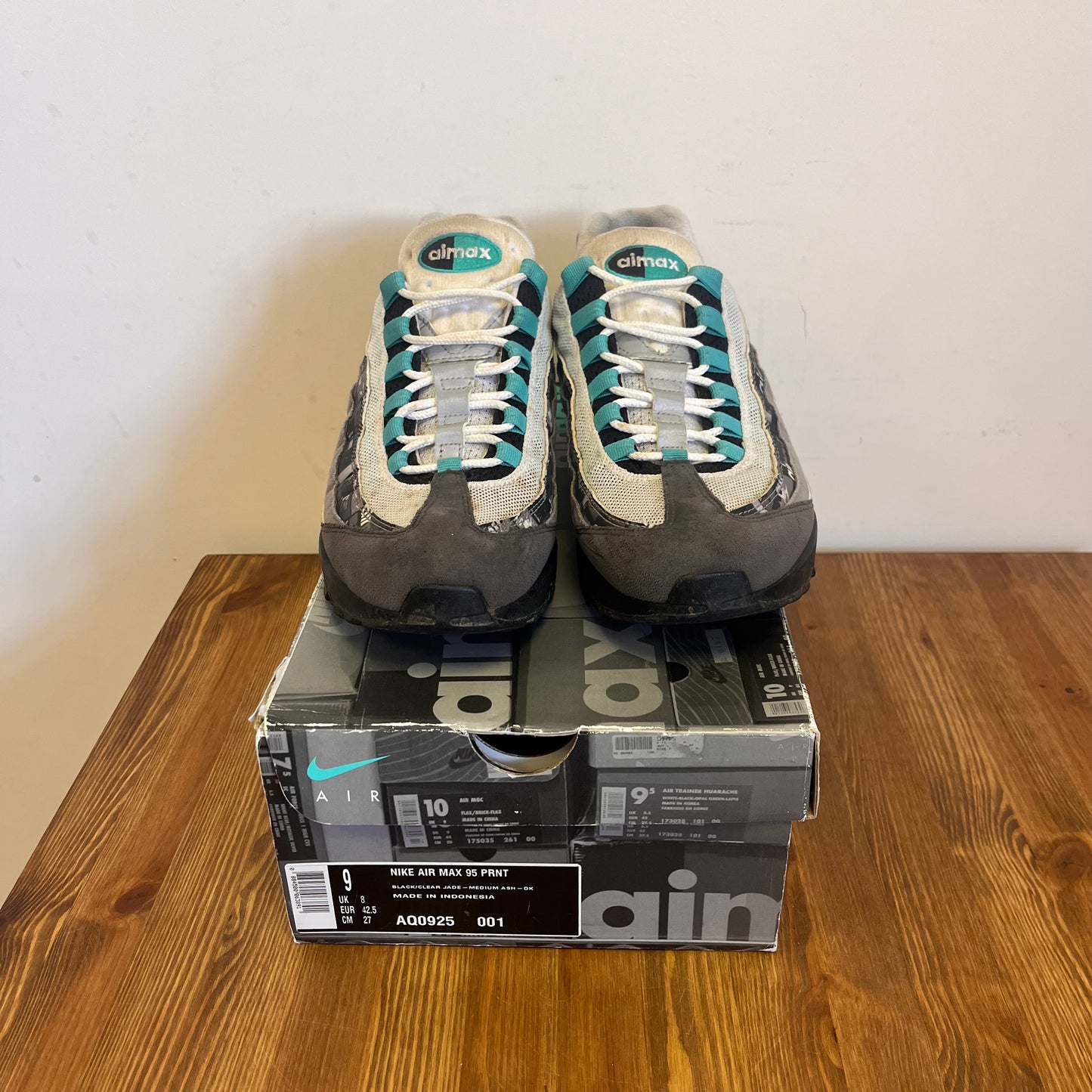 NIKE AIR MAX 95 ATMOS JADE UK8 (USED)