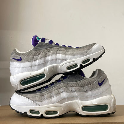 NIKE AIR MAX 95 WHITE GRAPE UK8.5 (USED)