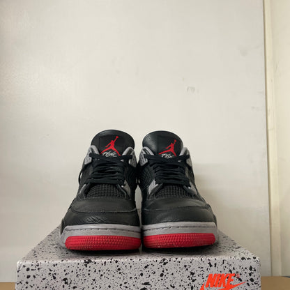 AIR JORDAN 4 BRED REIMAGINED UK10 (USED)