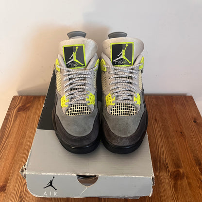 AIR JORDAN 4 NEON 95 UK6 (USED)