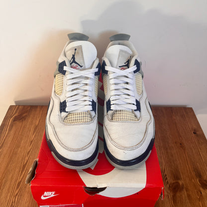 AIR JORDAN 4 MIDNIGHT NAVY UK10 (USED)