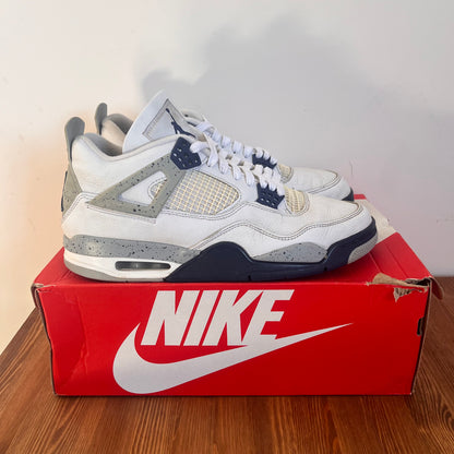 AIR JORDAN 4 MIDNIGHT NAVY UK10 (USED)