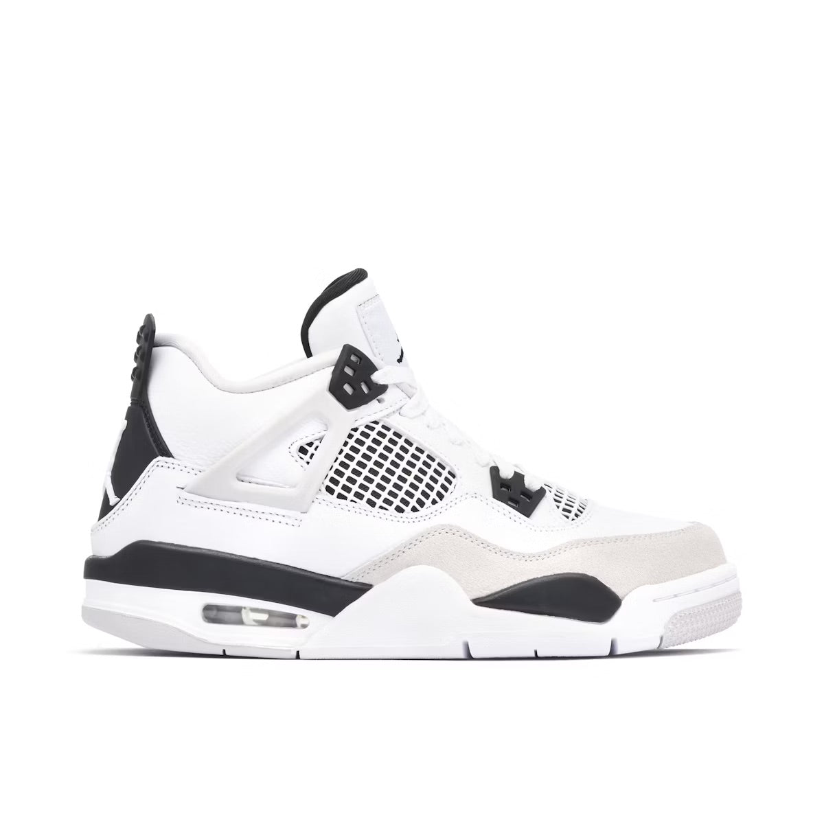 AIR JORDAN 4 MILITARY BLACK (GS) UK6 (USED)