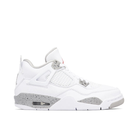 AIR JORDAN 4 WHITE OREO (GS) UK4.5 (USED)