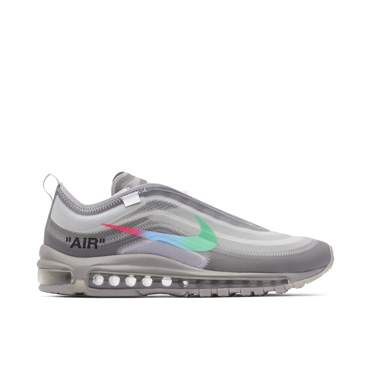 OFF-WHITE X NIKE AIR MAX 97 MENTA UK8 (USED)