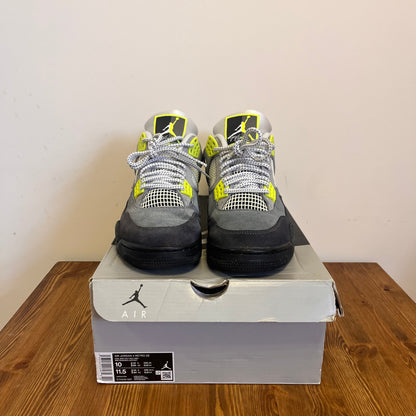 AIR JORDAN 4 NEON 95 UK9 (USED)