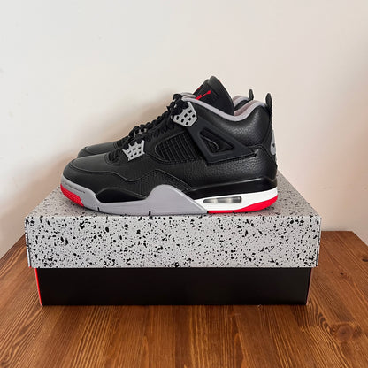 AIR JORDAN 4 BRED REIMAGINED UK7.5 (USED)