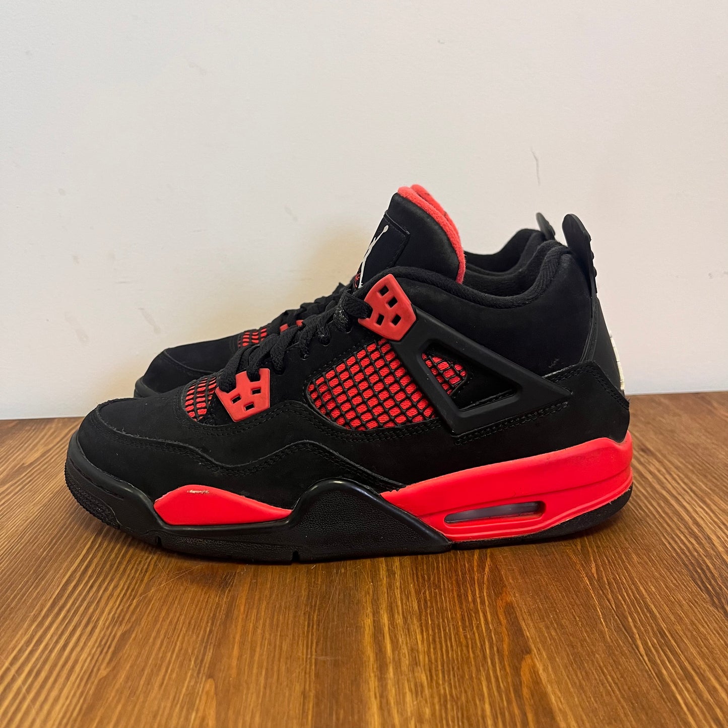 AIR JORDAN 4 RED THUNDER (GS) UK6 (USED)