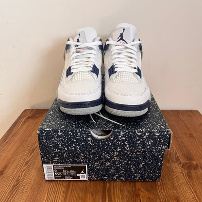 AIR JORDAN 4 MIDNIGHT NAVY UK8 (USED)