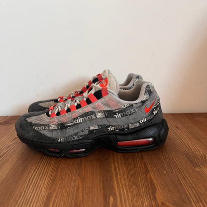 NIKE AIR MAX 95 ATMOS CRIMSON UK7.5 (USED)