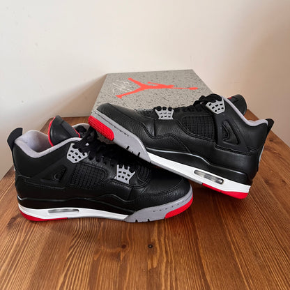 AIR JORDAN 4 BRED REIMAGINED UK7.5 (USED)