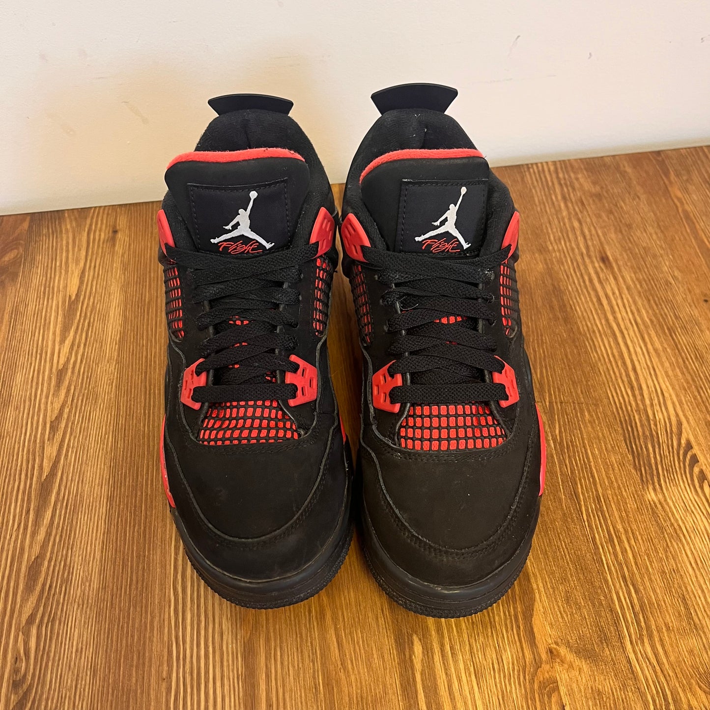 AIR JORDAN 4 RED THUNDER (GS) UK6 (USED)