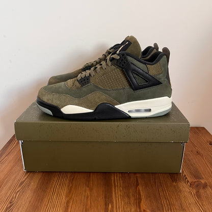 AIR JORDAN 4 OLIVE CRAFT UK9.5 (NEW)