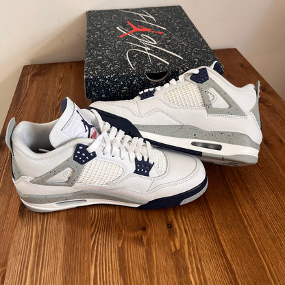 AIR JORDAN 4 MIDNIGHT NAVY UK8 (USED)