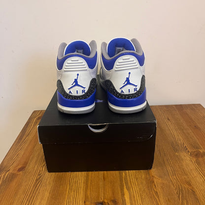 AIR JORDAN 3 RACER BLUE UK9 (USED)