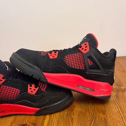 AIR JORDAN 4 RED THUNDER (GS) UK6 (USED)