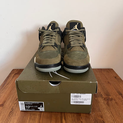 AIR JORDAN 4 OLIVE CRAFT UK9.5 (NEW)